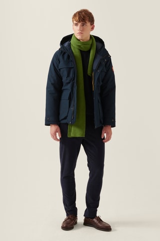 Casaco com capuz - Azul-marinho