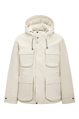 Casaco com capuz - Branco