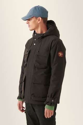 Casaco com capuz - Preto