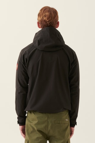 Casaco com capuz - Preto