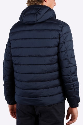 Blusão com capuz - Azul-marinho