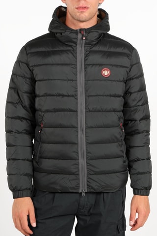 Blusão com capuz - Preto