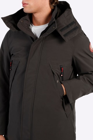 Parca com capuz - Preto