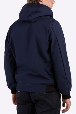 Casaco com capuz - Azul-marinho