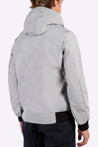 Casaco com capuz - Cinzento