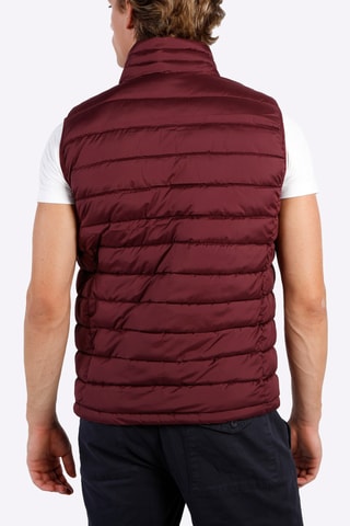 Colete acolchoado - Bordô 
