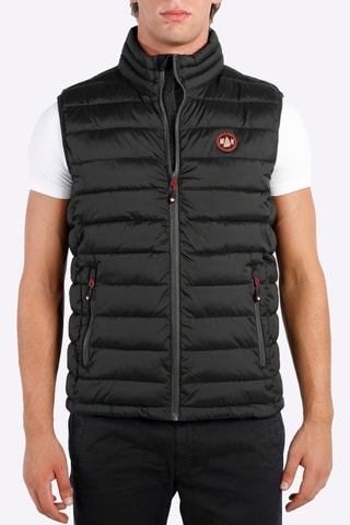 Colete acolchoado - Preto 