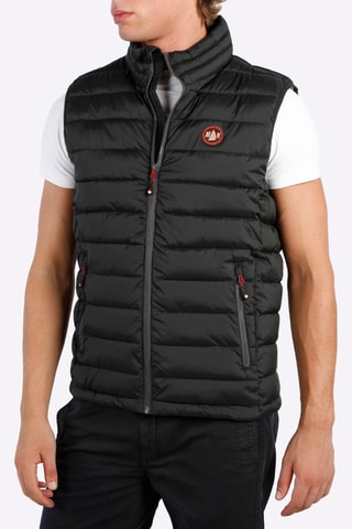 Colete acolchoado - Preto 