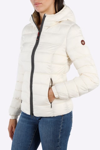 Blusão com capuz - Branco