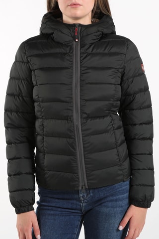 Blusão com capuz - Preto