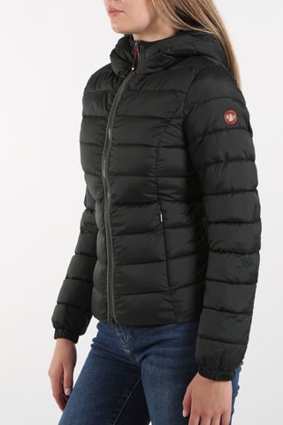 Blusão com capuz - Preto