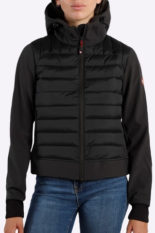 Blusão com capuz - Preto