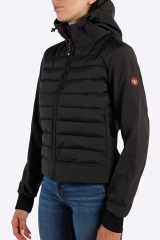 Blusão com capuz - Preto