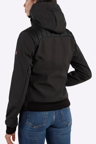 Blusão com capuz - Preto