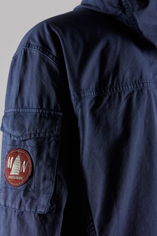 Casaco com capuz - Azul-marinho