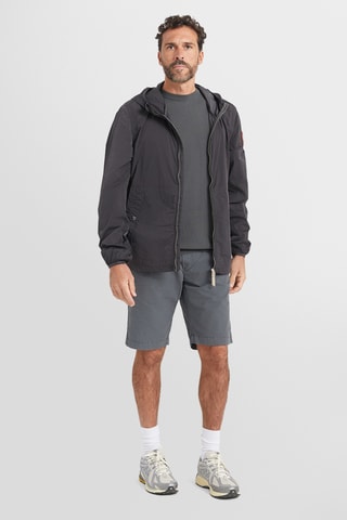 Casaco com capuz - Preto