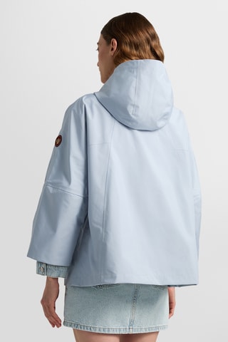 Casaco com capuz - Azul-celeste