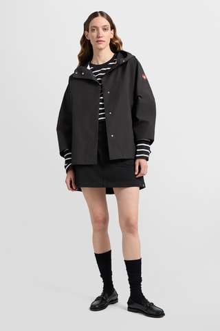 Casaco com capuz - Preto