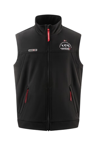 Colete - Preto e vermelho