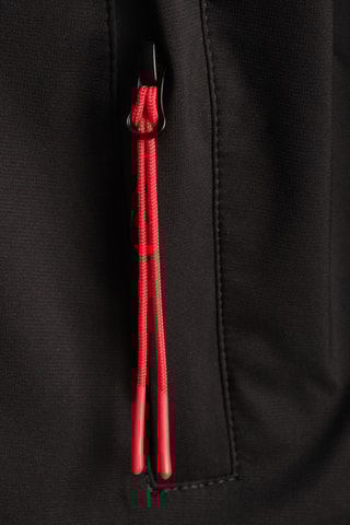 Casaco - Preto e vermelho