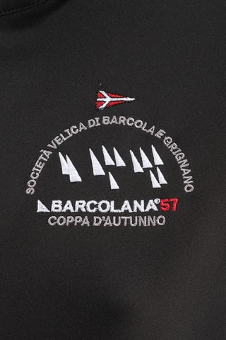 Casaco com capuz - Preto e vermelho