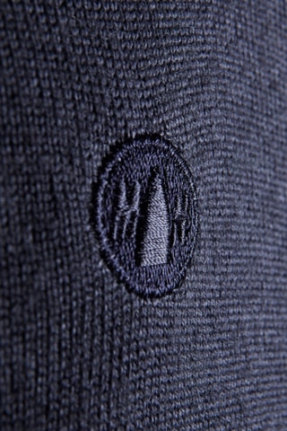 Camisola de lã - Azul-escuro