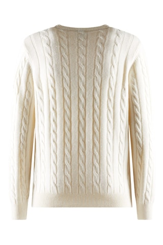 Camisola de lã - Marfim