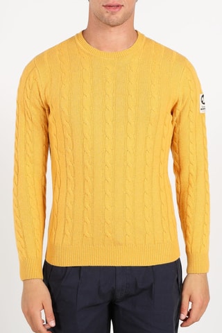 Camisola de lã - Mostarda