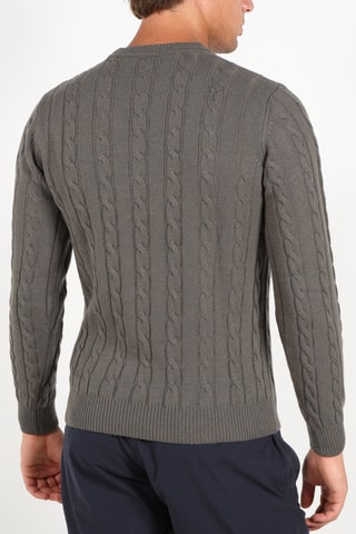 Camisola de lã - Verde-escuro