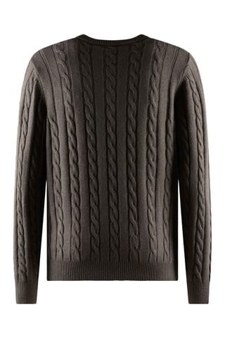 Camisola de lã - Verde-escuro