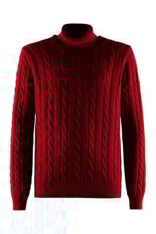 Camisola de lã - Vermelho