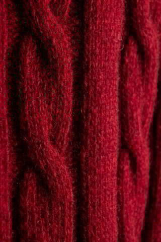 Camisola de lã - Vermelho