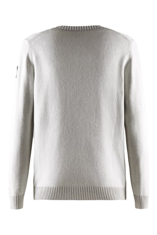 Camisola em lã e caxemira - Branco