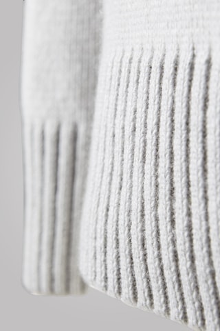 Camisola em lã e caxemira - Branco