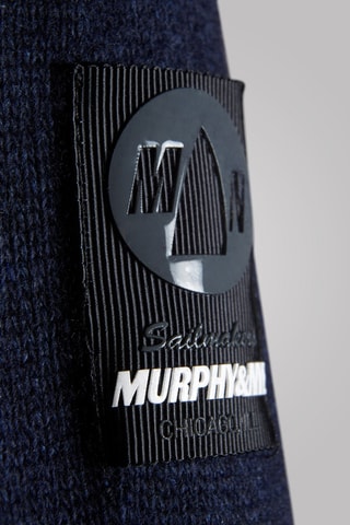 Camisola em lã e caxemira - Azul-escuro