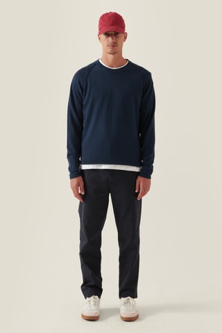 Camisola - Azul-marinho