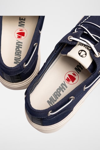 Sapatos de vela - Azul-escuro