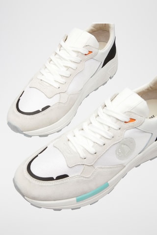 Sapatilhas de running em couro - Branco