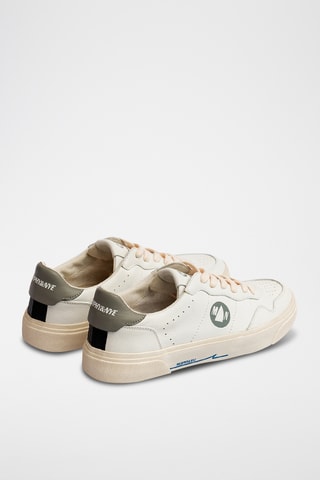 Sapatilhas em couro - Branco