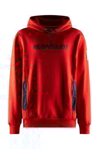 Sweat com capuz - Vermelho