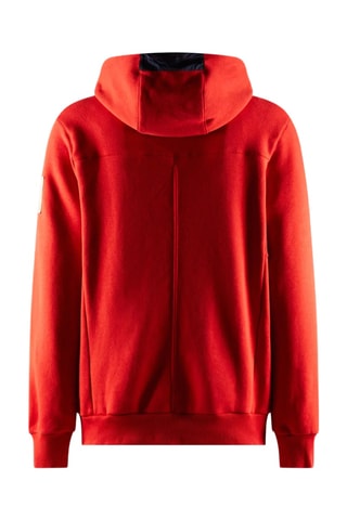 Sweat com capuz - Vermelho