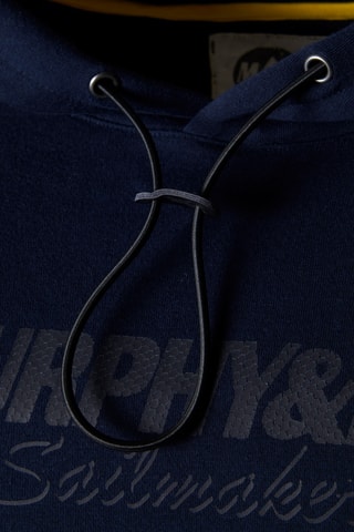 Sweat com capuz - Azul-escuro