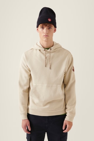 Sweat com capuz - Cru