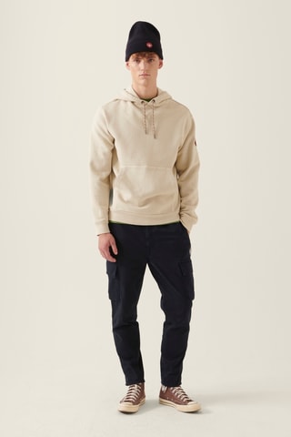 Sweat com capuz - Cru