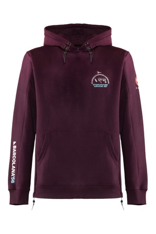 Sweat com capuz - Bordô