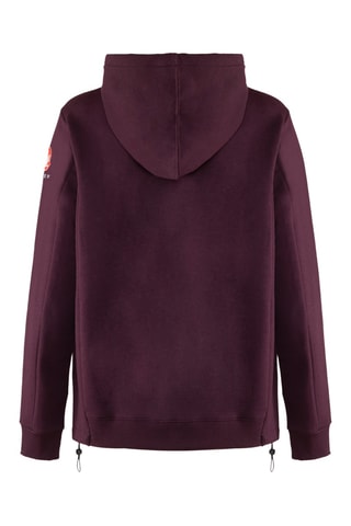 Sweat com capuz - Bordô