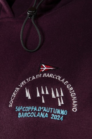 Sweat com capuz - Bordô