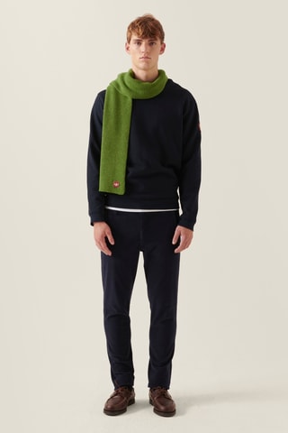 Calças em veludo - Azul-marinho