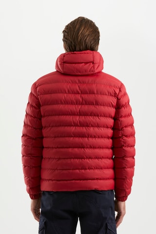 Blusão com capuz - Vermelho