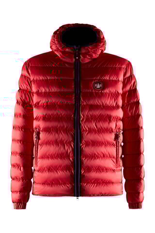 Blusão com capuz - Vermelho